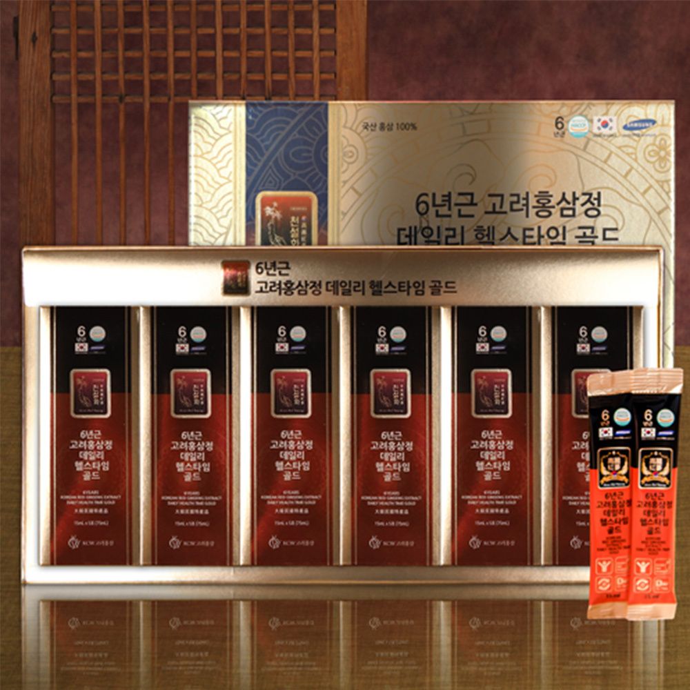[명절선물세트] '6년근 고려홍삼' 홍삼정 데일리 헬스타임 골드 30포