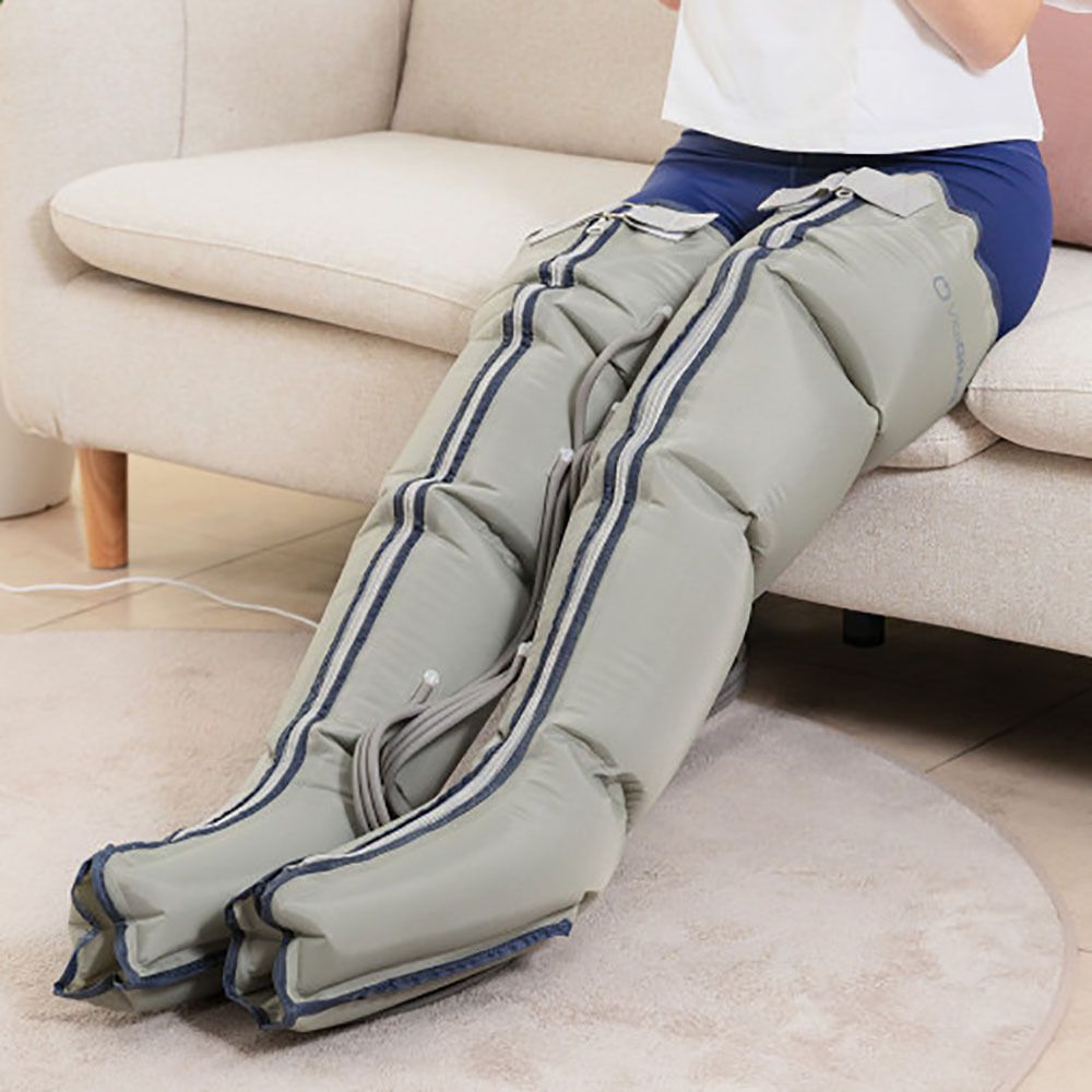 비타그램 에어그라운드 플러스 4방 공기압 종아리 마사지기 안마기 그레이