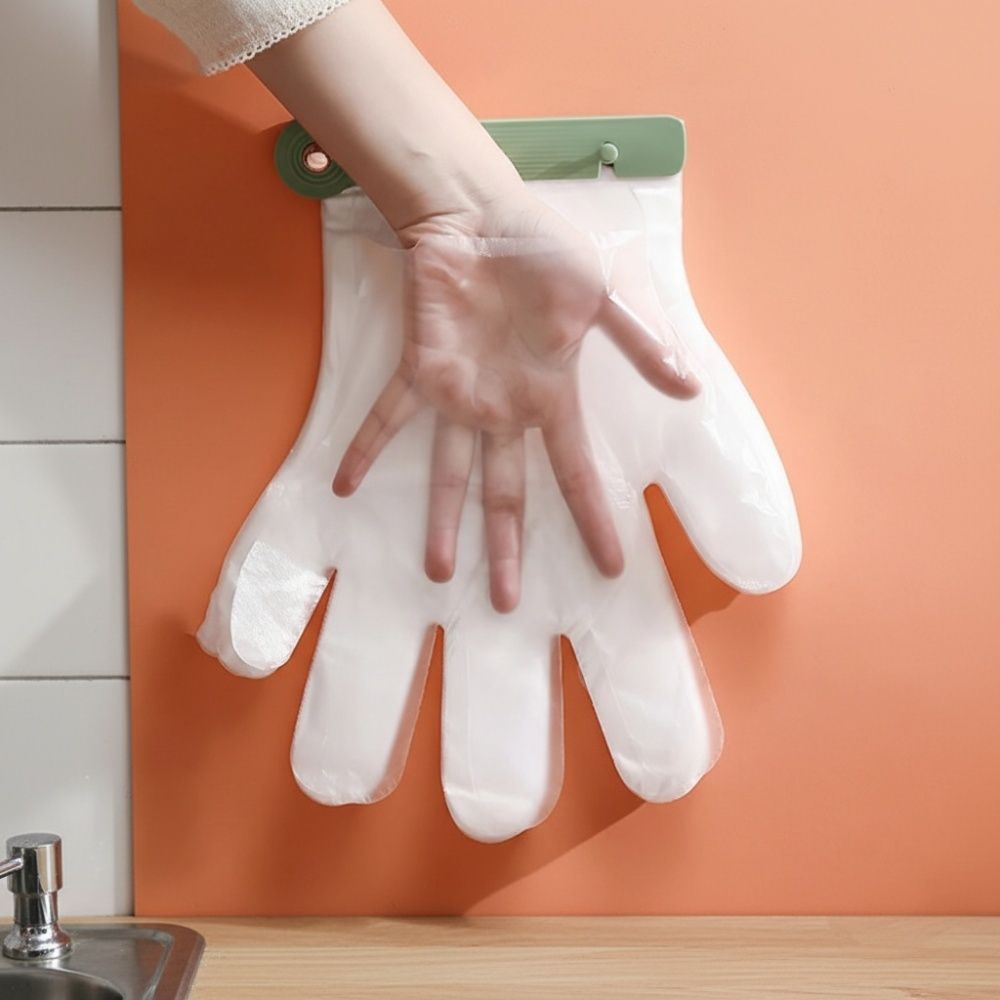 1+1 리빙 간편 비닐장갑 홀더 + 장갑 200매