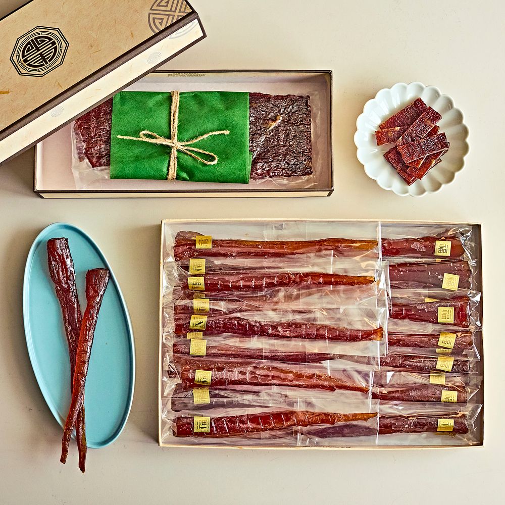 [명절특가] 한식명인의 도라지정과&한식육포 선물세트