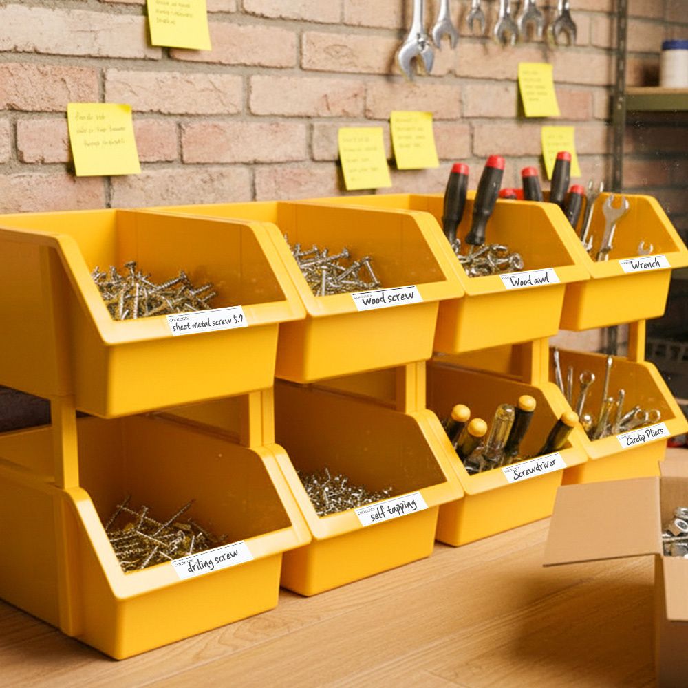 [보노하우스] 워크박스 부품정리함 8P 공구함 부품상자 DIY 작업실 수납