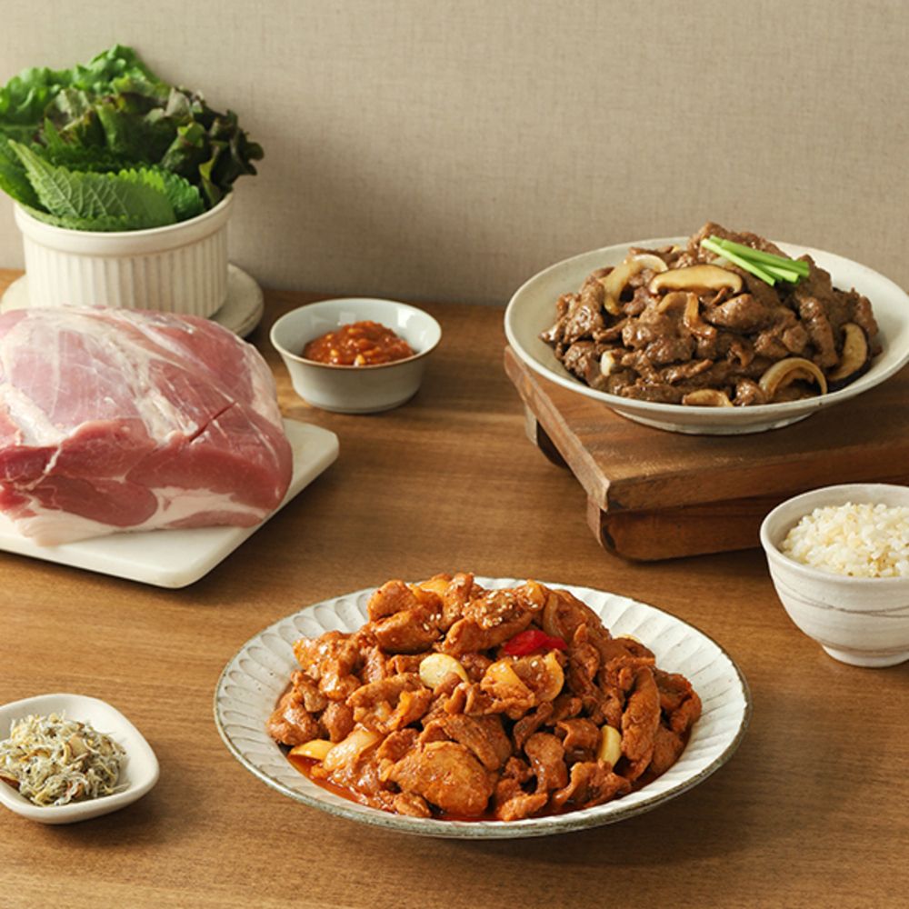 [일상적미식] 돈불고기 고추장/간장 