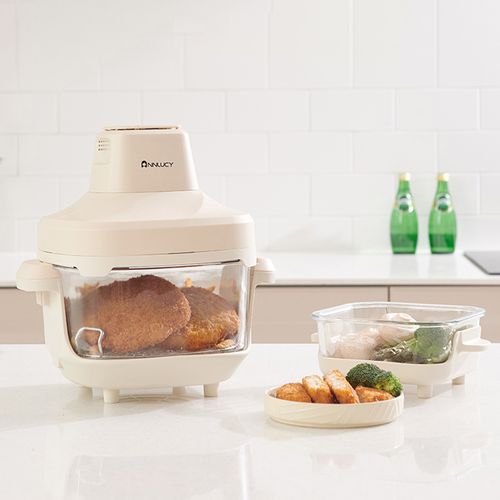 앤루시 듀얼 이지 에어프라이어 (유리용기 2개포함)