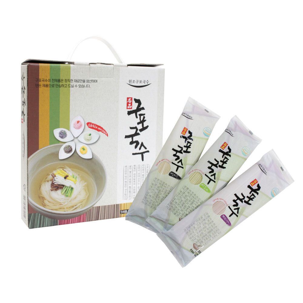 [구포국수] 구포국수 3p (소면.강황,시금치)