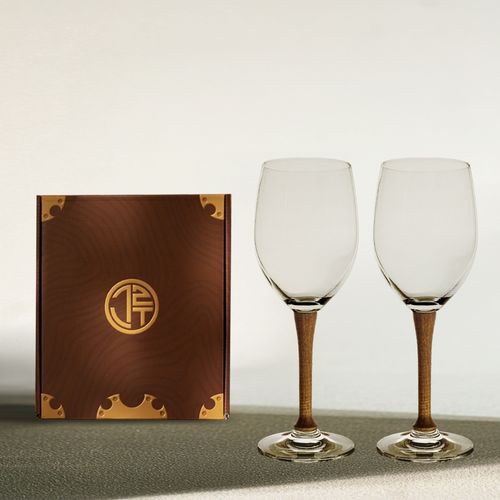 그루 크리스탈 와인잔 술잔 고블렛잔 막걸리잔 길(일자형) 슬림 2p 선물세트