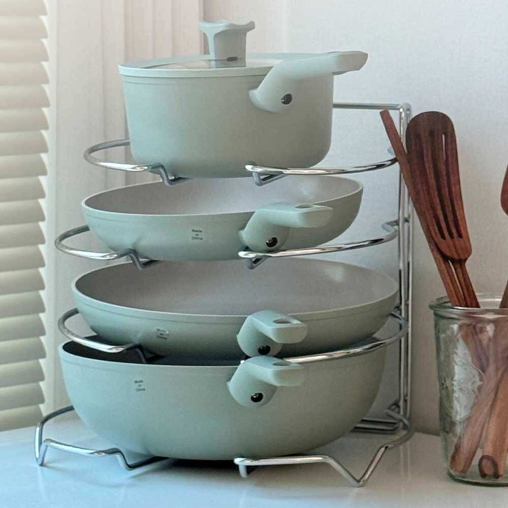 [주방필수템] 바주카 고강도 스텐 정리대 및 거치대