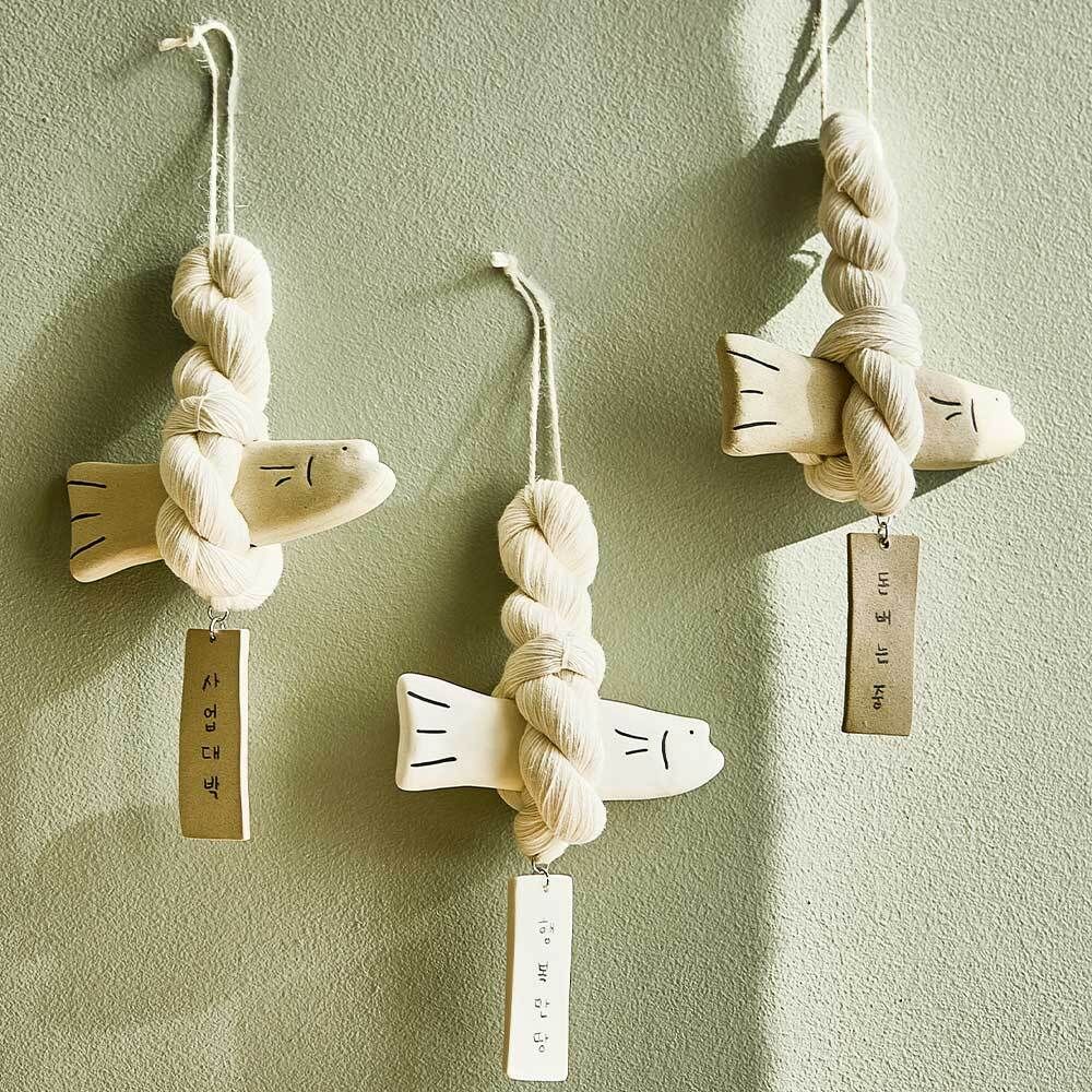 [운수대통] 소록 도자기 액막이 명태