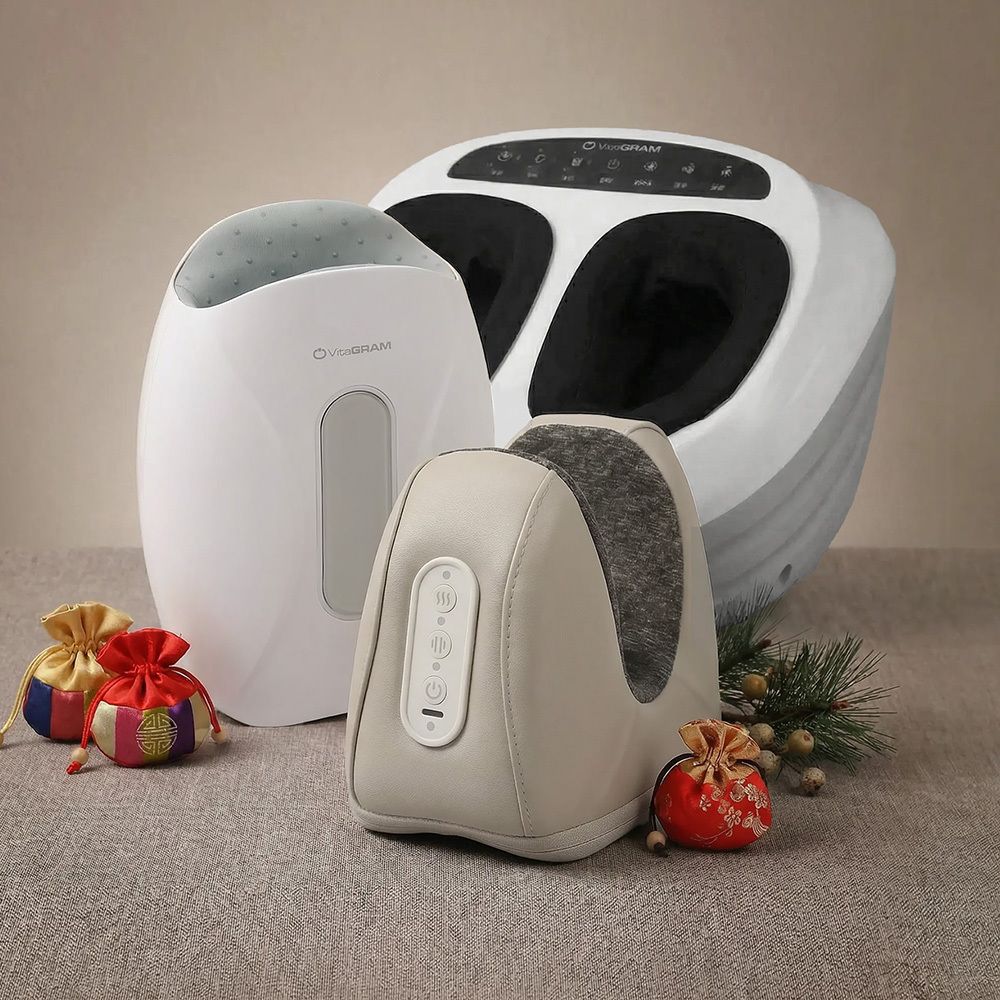 [비타그램 건강가전 모음] 공기압 온열 발마사지기 손마사지기 EMS 마사지기