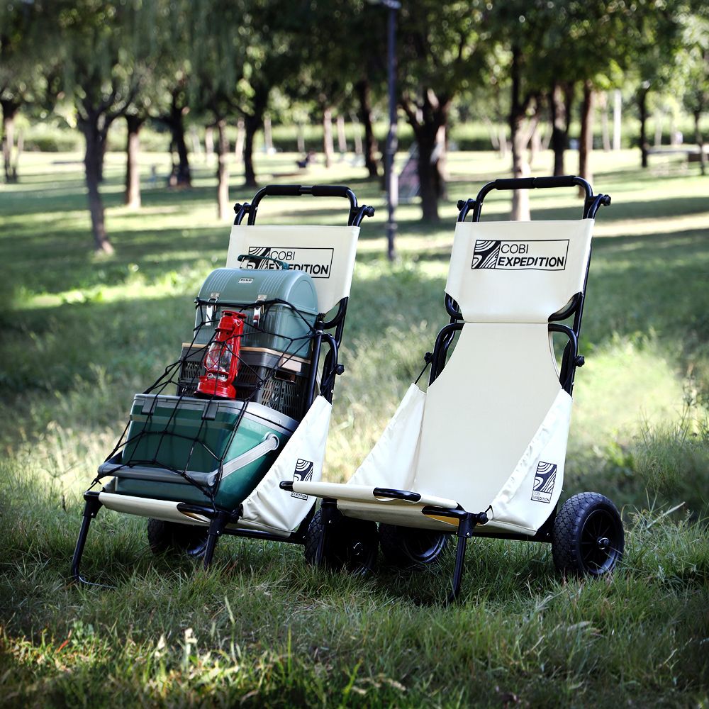 [코비익스페디션] 몬스터체어 감성캠핑 멀티웨건 다용도 아웃도어 낚시의자