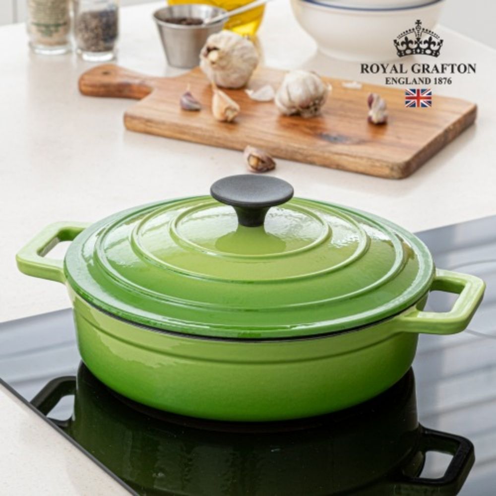 [로얄그래프톤] 스타크 IH 무쇠주물 전골냄비 24cm