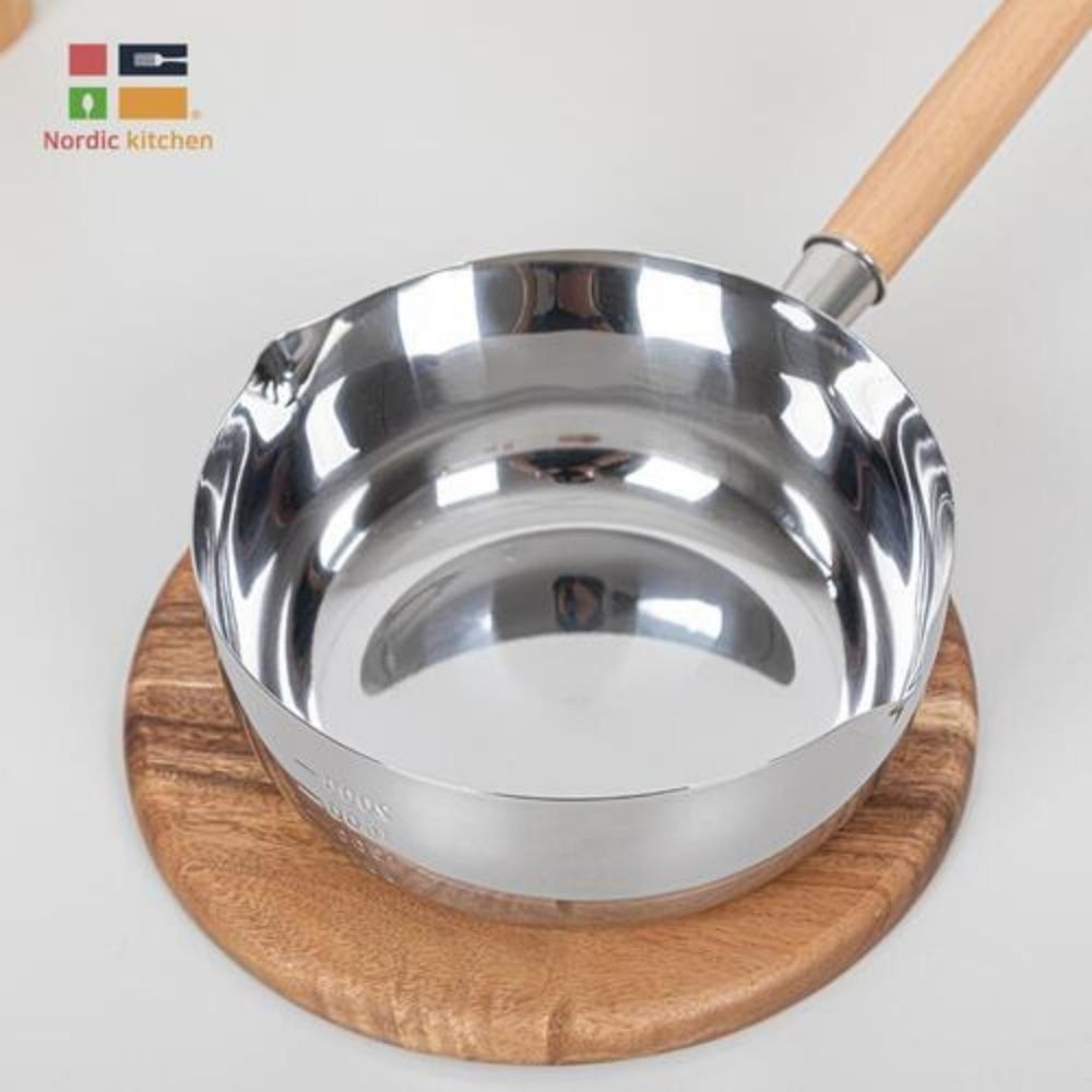 [노르딕키친] 다용도 IH 스텐물코 편수냄비 20cm