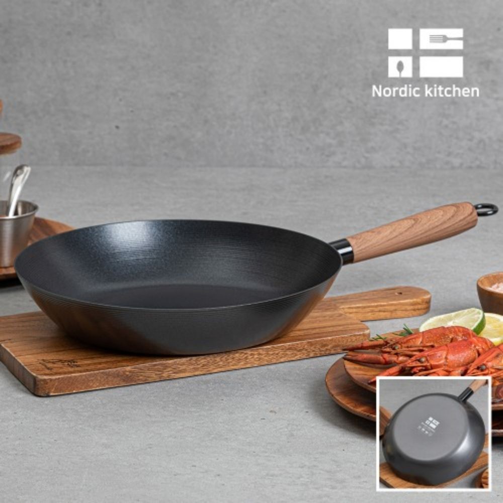 [노르딕키친] IH 무쇠 후라이팬 24cm