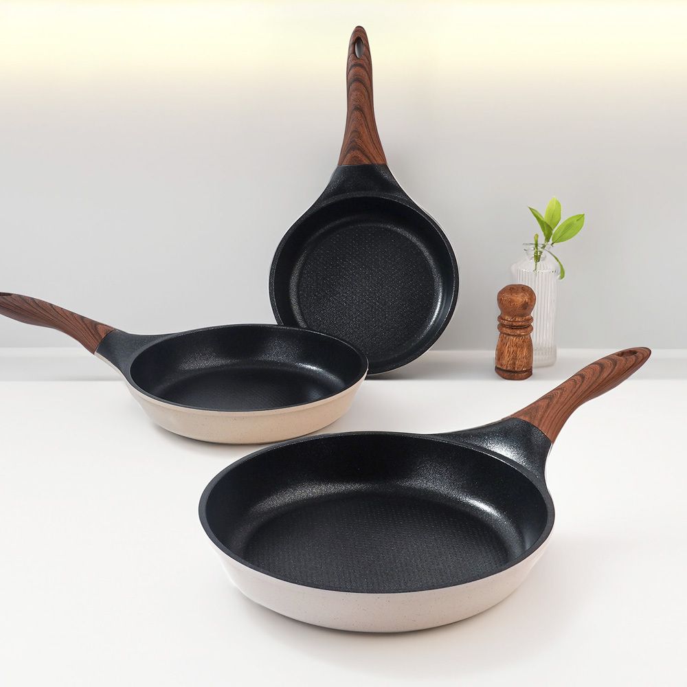 [알루아트] 국산 친환경 IH인덕션 에페프라이팬 3종 세트 (20/24/29cm)