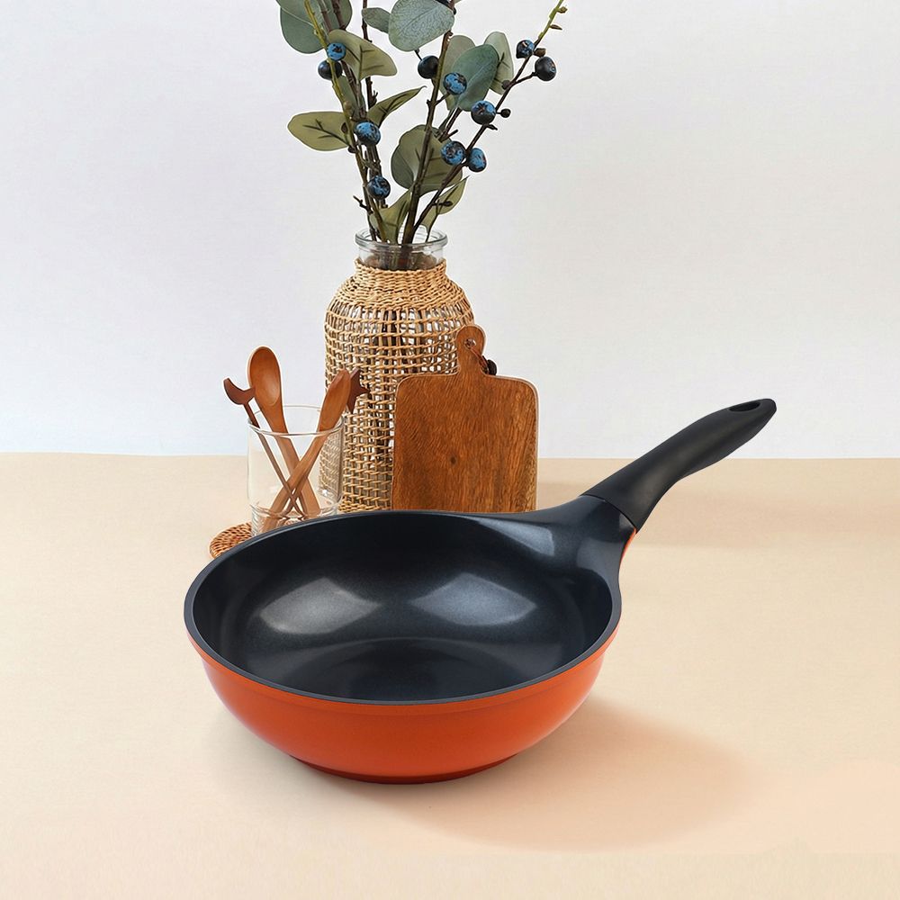 [알루아트] 국산 친환경 IH인덕션 WT 캐스트웍 궁중팬 20cm