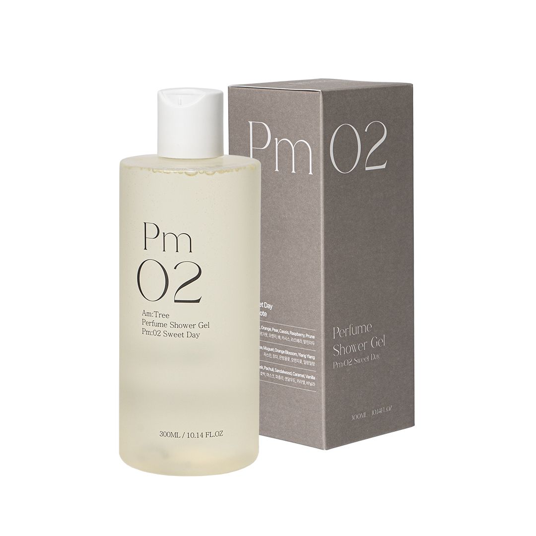 에이엠트리 퍼퓸 바디워시 향좋은 저자극 바디클렌저 과일향 Pm02 스위트데이 300ml