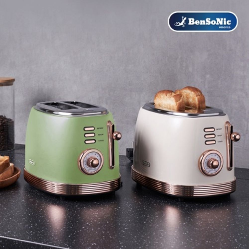 [벤소닉] 레트로 커스텀 토스터기  BT-T03