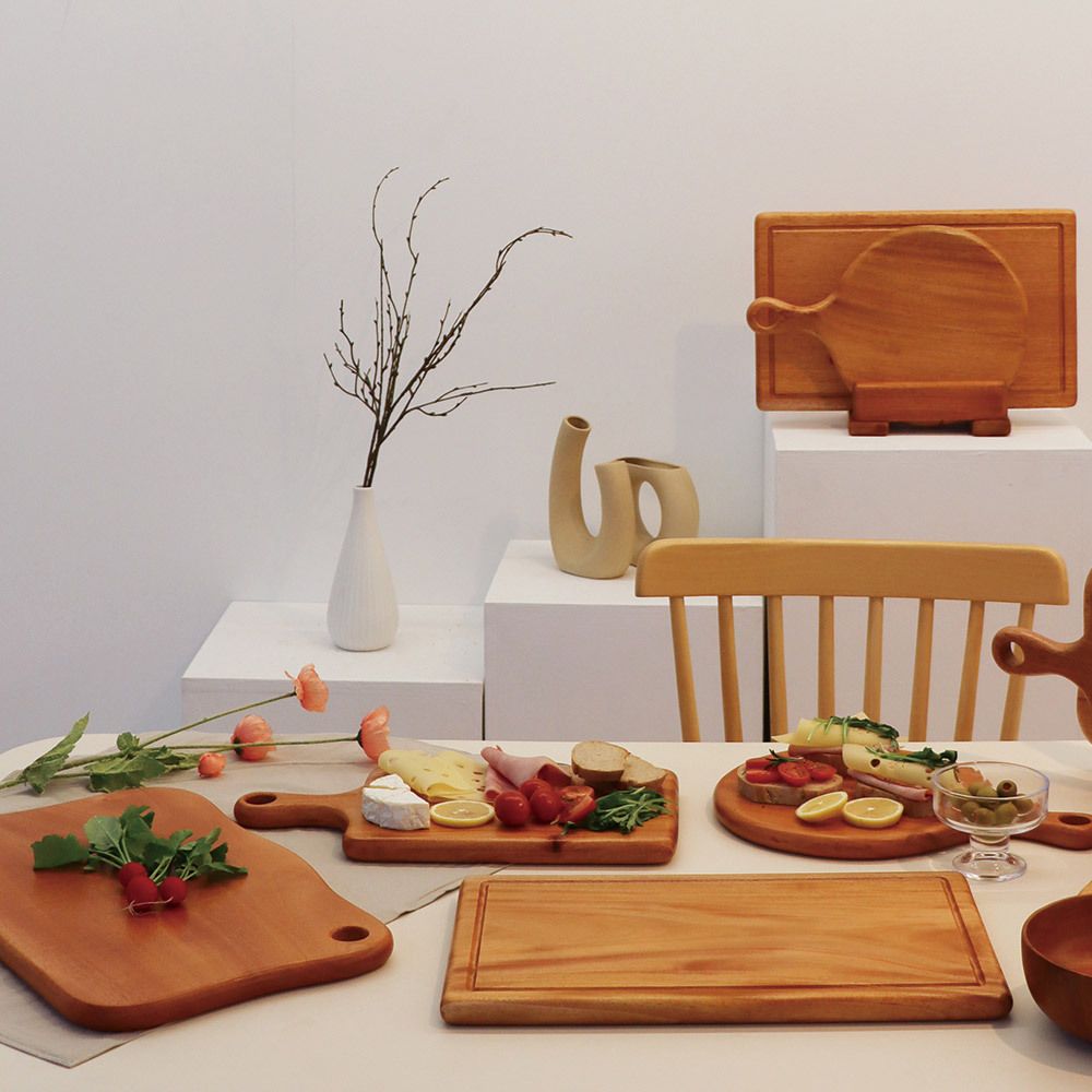 [부엌다옴] (99.9%항균) 마호가니 원목 도마 모음전