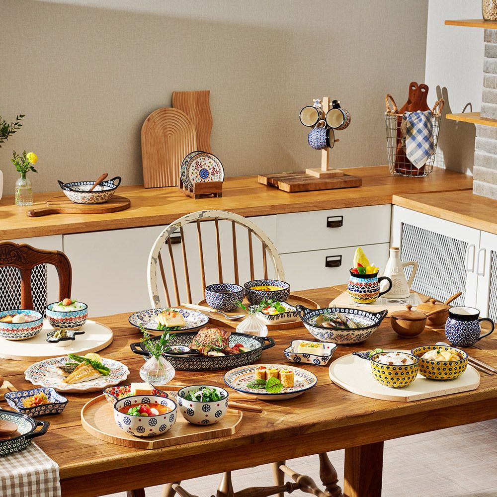 [파뷔에] 잘리피에 폴란드풍 도자기 그릇 19종 모음전