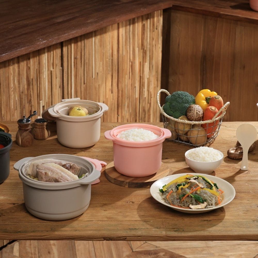 [칼로퀸] 저당밥솥 간편 저당조리 용기 변색방지(색상/택1)