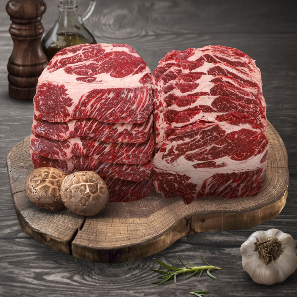 [에이징그라운드]스팸처럼 싸먹는 등심 로스구이 300g