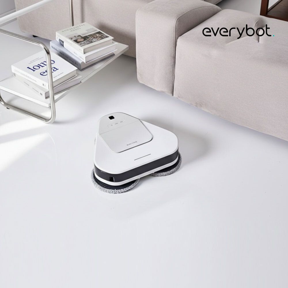 [에브리봇] 쓰리스핀 EVO 로봇 물걸레 청소기 (화이트) TS401W