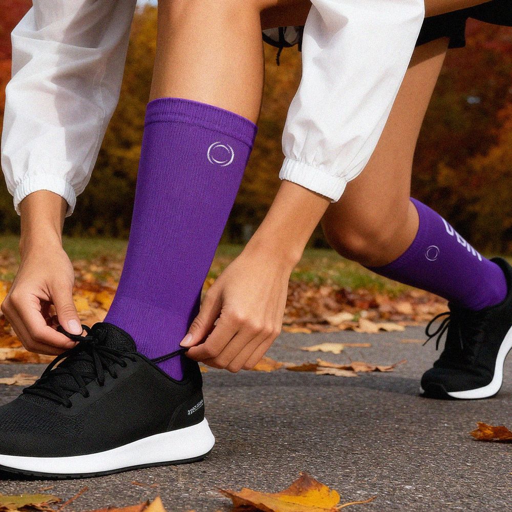 미올로 스포츠 컬러 양말 쿠션 논슬립 3세트