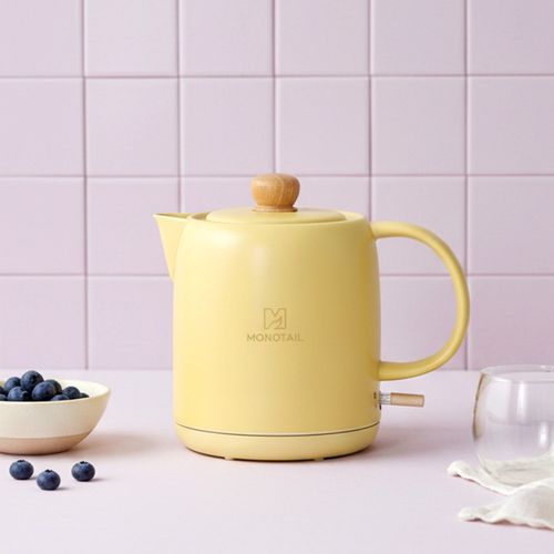 NEW 모노테일 세보리 세라믹 무선 도자기 전기포트 1L