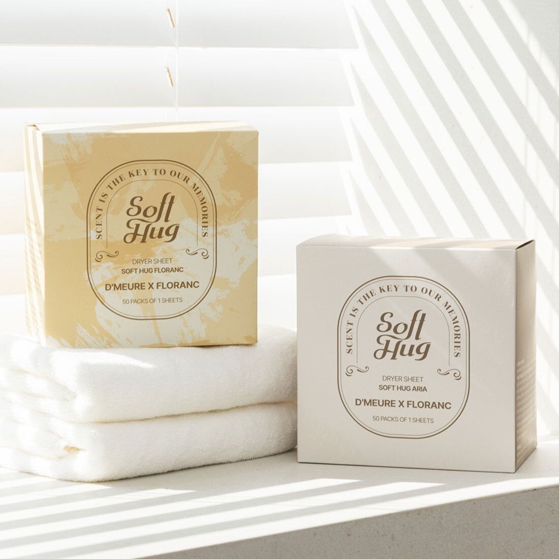 [플로랑] 소프트허그 건조기시트 드라이시트 50매