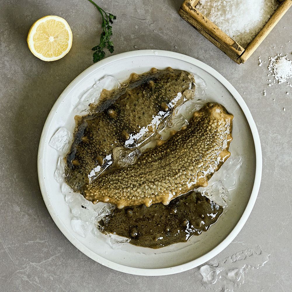 [수산시장] 바다의 인삼! 완도에서 채취한 자연산 '초신선 해삼' 1kg