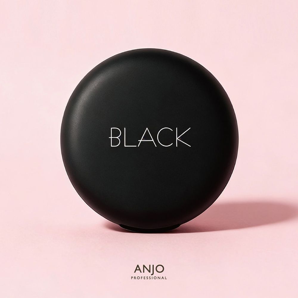 [앙쥬] 무결점 블랙에센셜 커버팩트 10g (본품+리필)