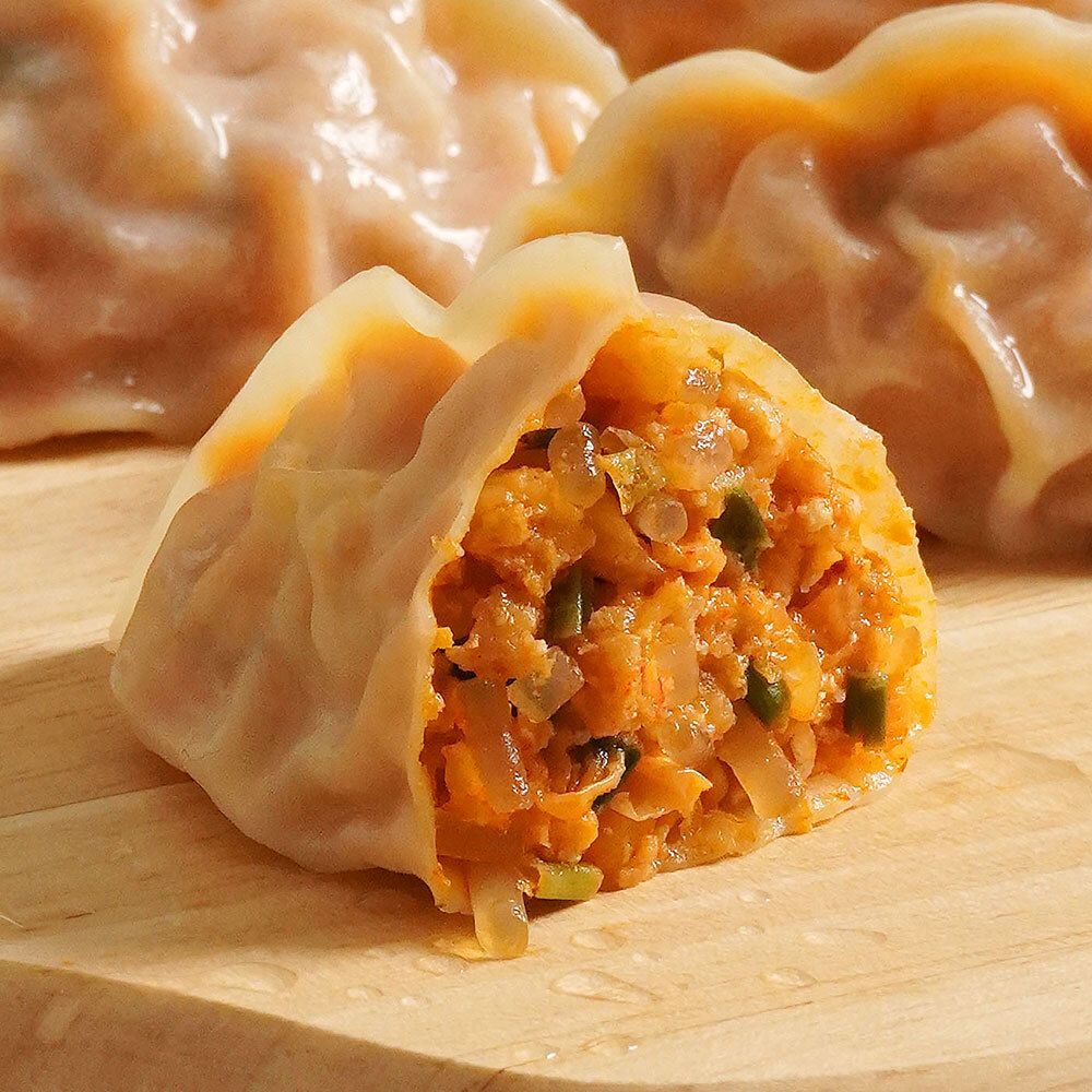 [맛의고수] 맛있게 매운 추억의 대용량 김치만두 2kg