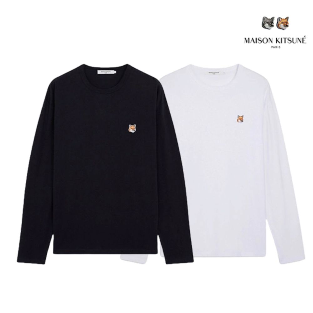 [메종키츠네] 폭스헤드 롱슬리브 2종 택1