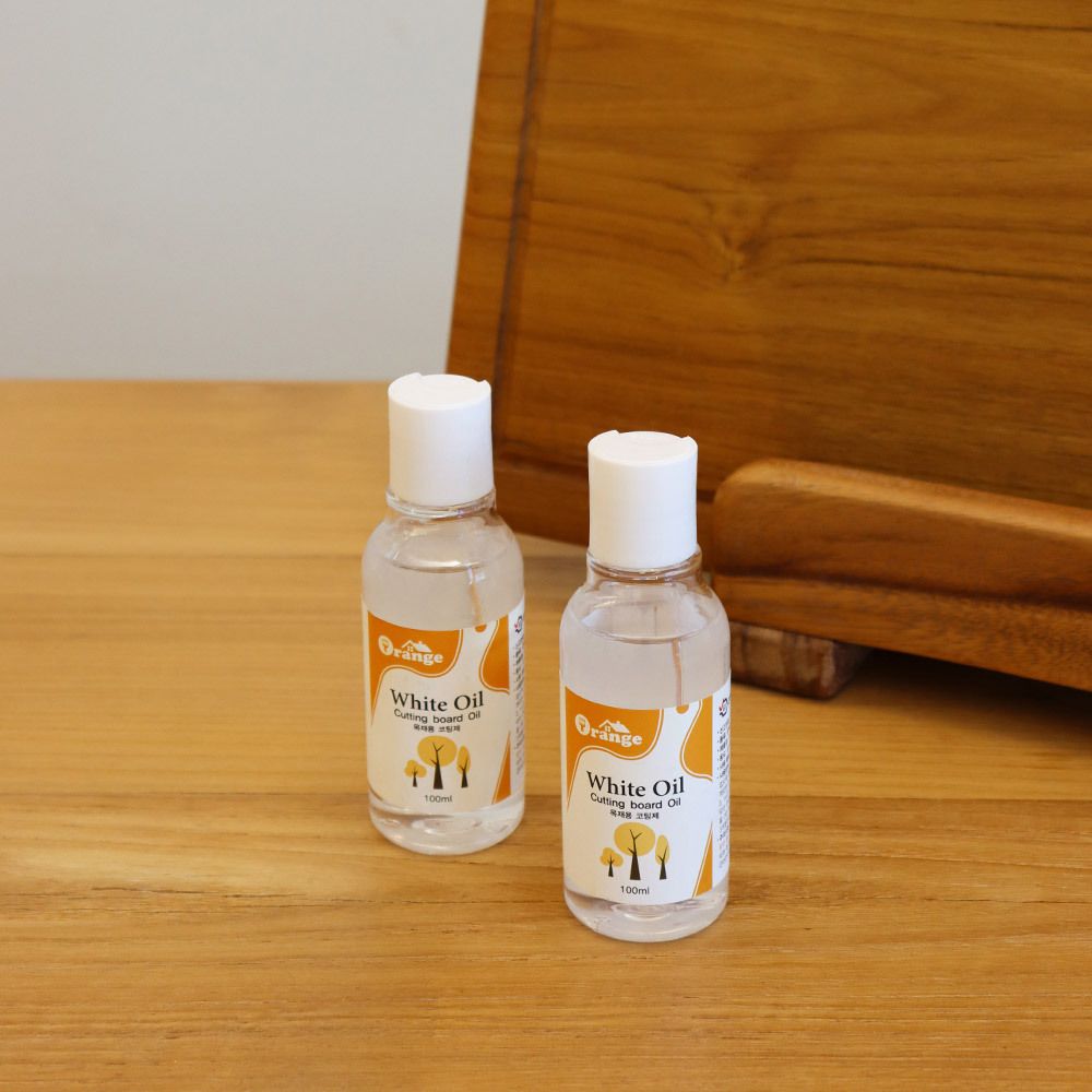 [부엌다옴] 오렌지 화이트 오일 100ml 국내생산 우드 오일