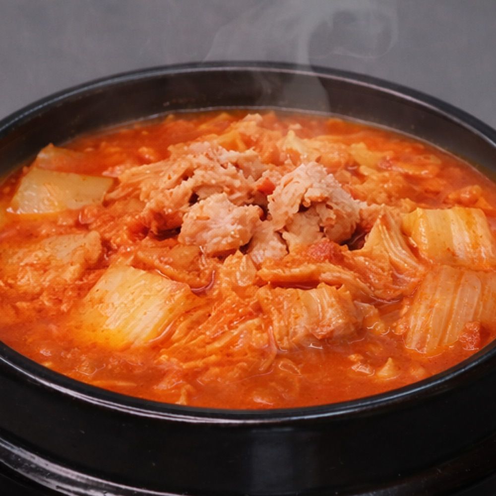 [마포 맛집] 60년 전통 오모가리 김치찌개 2종 골라담기 / 돼지김치찌개 참치김치찌개