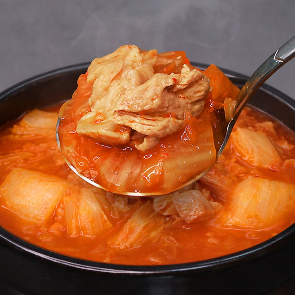 [마포 맛집] 60년 전통 오모가리 김치찌개 2종 골라담기 / 돼지김치찌개 참치김치찌개