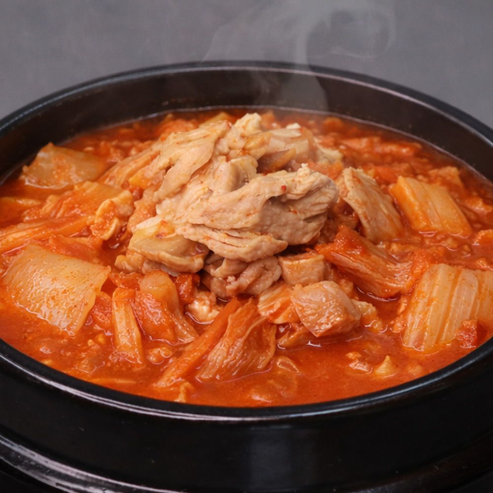 [마포 맛집] 60년 전통 오모가리 김치찌개 2종 골라담기 / 돼지김치찌개 참치김치찌개