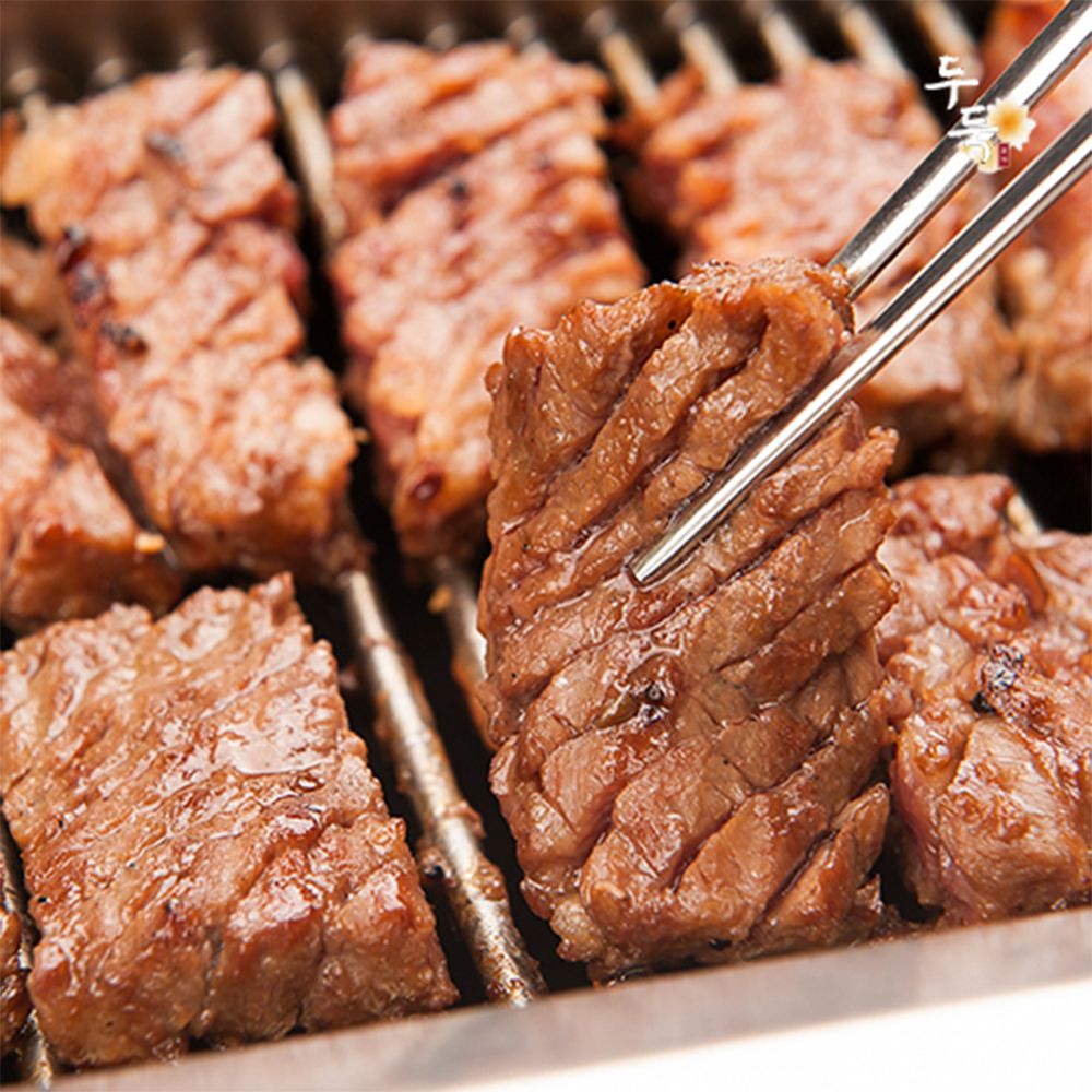 [두둑] 포천식 이동구이 국내산 양념 소등심 1.2kg(400gx3팩)