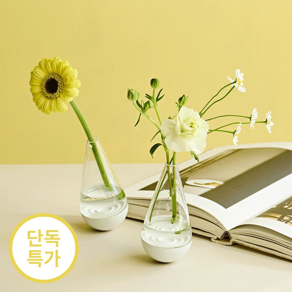 [3월신박템] 비믹스 오뚝이 투명 화병