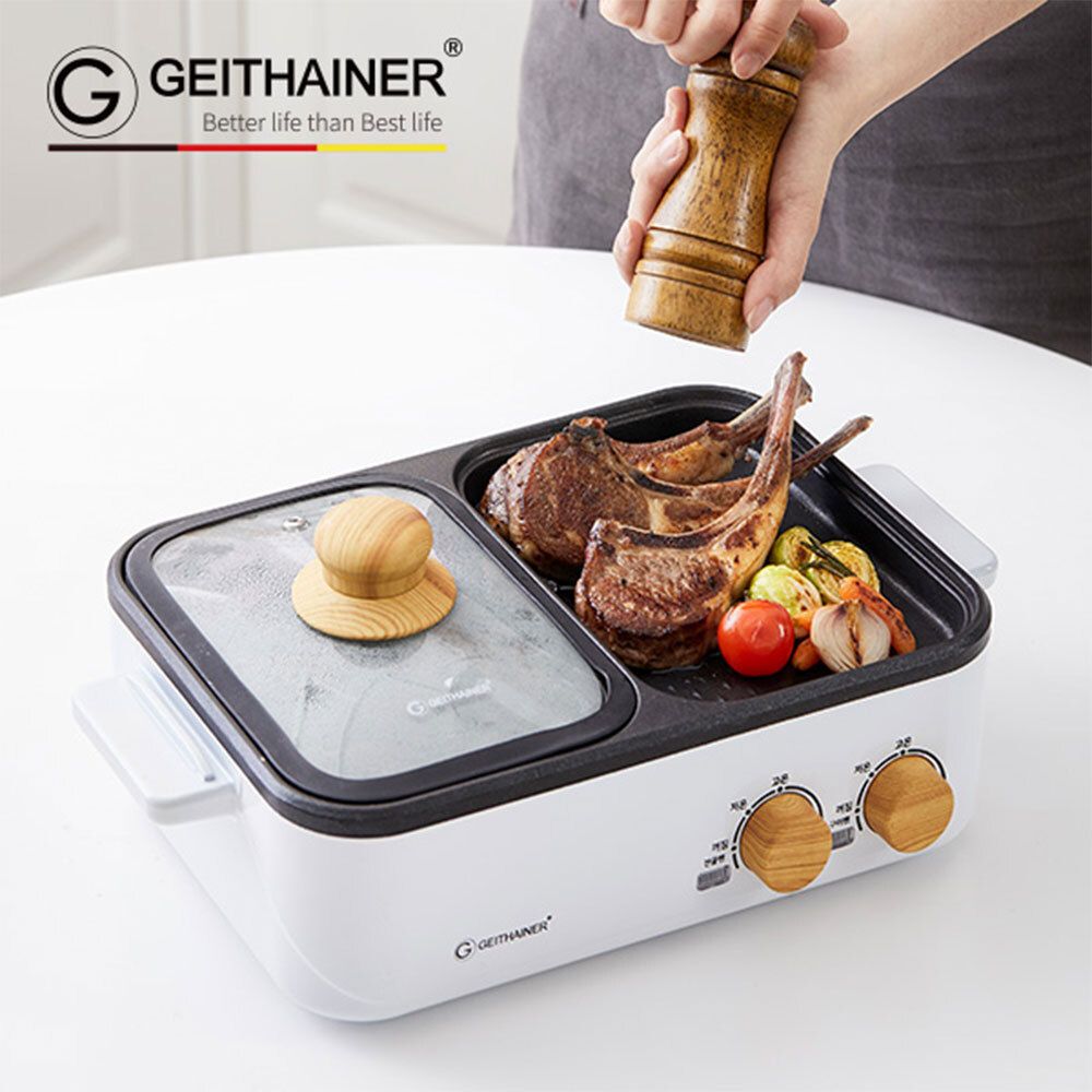 [가이타이너] 2in1 이지 듀얼 쿠커 넌스틱 코팅팬