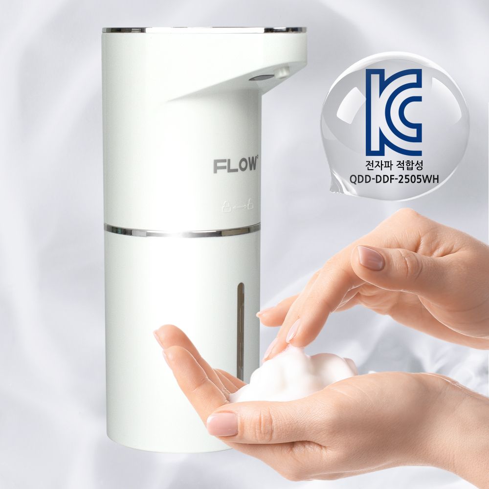 [플로우] 소프트 버블 클린업 센서 디스펜서 DDF-2505WH