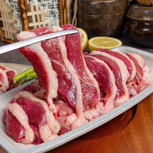 무항생제 8mm 생오리 슬라이스 500g 1kg