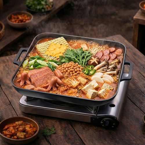 800도씨 캠핑 그리들 대형 사각 그릴 34cm