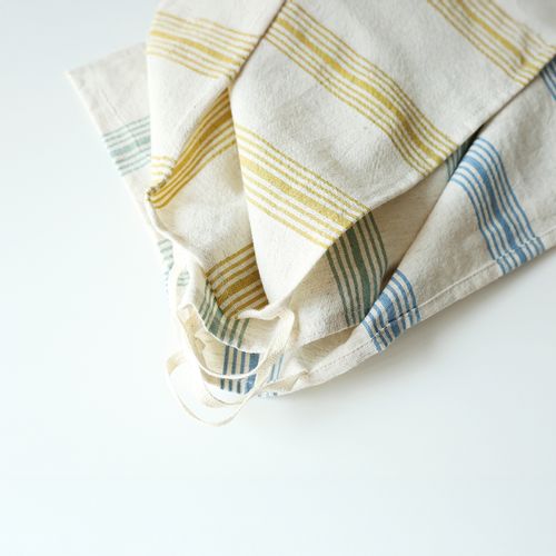 빈티지 텐셀 스트라이프 키친크로스