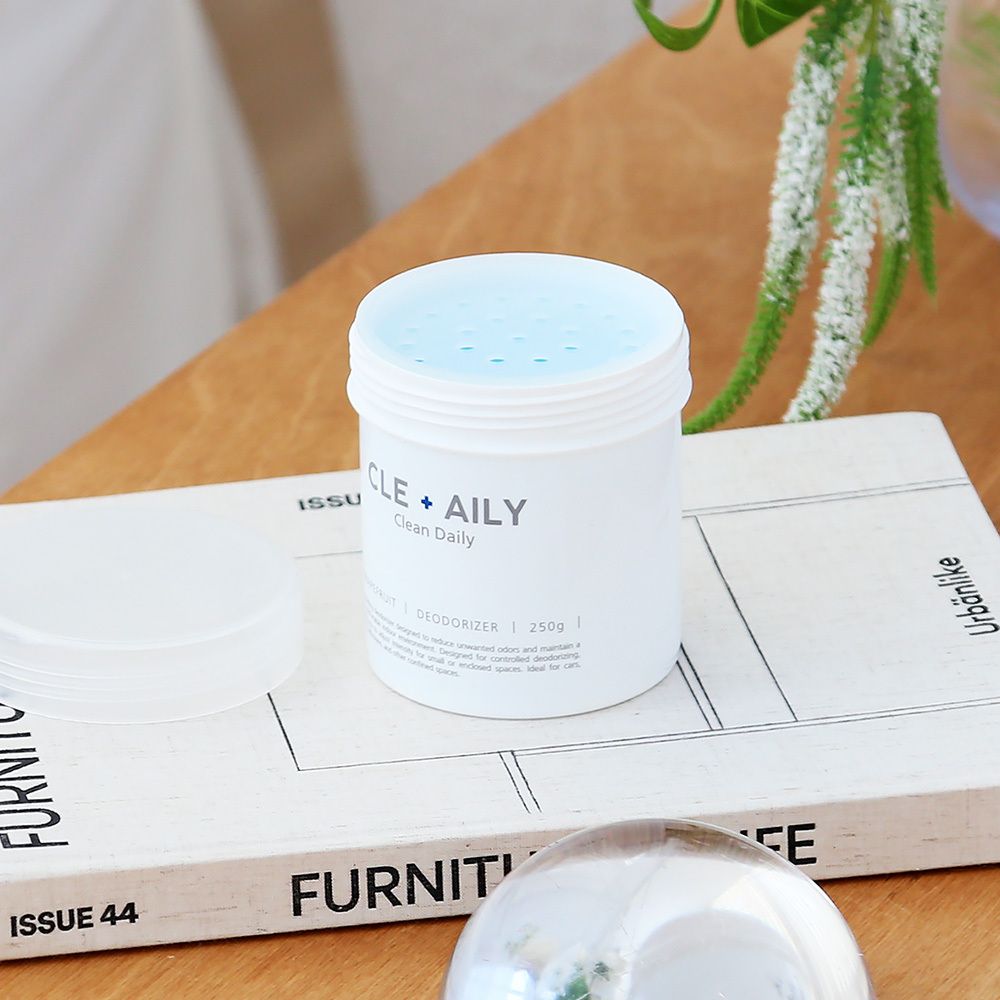 1+1 클린데일리 자연유래 피마자유 탈취성분 탈취제 자몽향 250g 2개