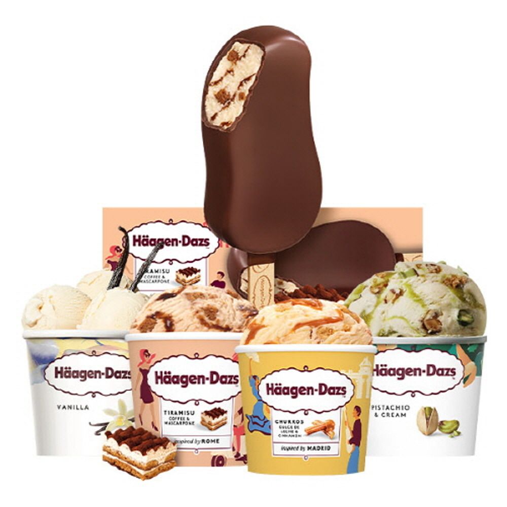 [하겐다즈] 미니컵+스틱바 5종