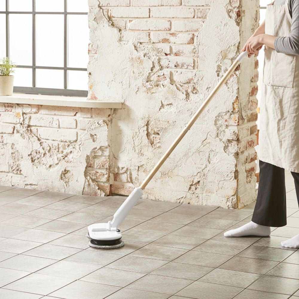 [가이타이너] UV 살균 듀얼회전 무선 물걸레청소기