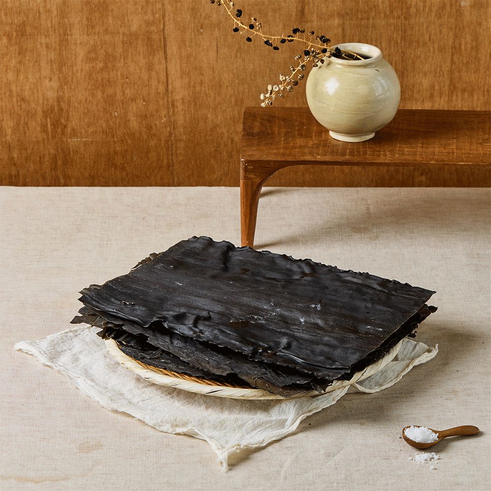 [수산시장] 청정 완도 바다에서 채취한 '완도보이 유기인증 참다시마' (200g)