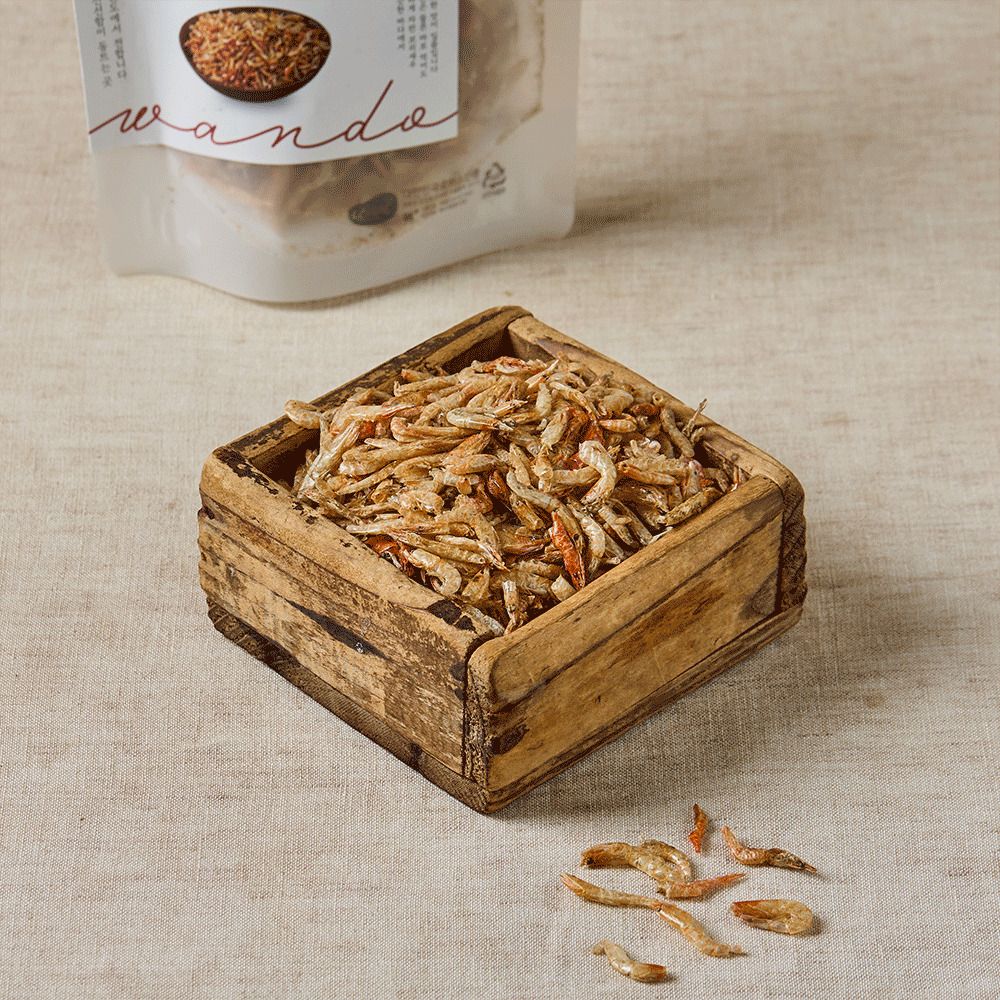 [수산시장] 씹을수록 고소한! 진자연산 '완도 혼새우'(70g)