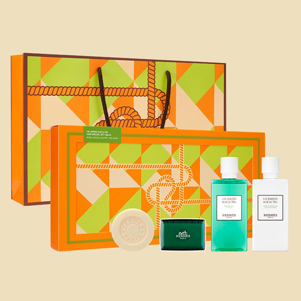 [Hermes] 에르메스 운자르뎅 수르닐 헤어 스페셜 4종세트 + 쇼핑백포함