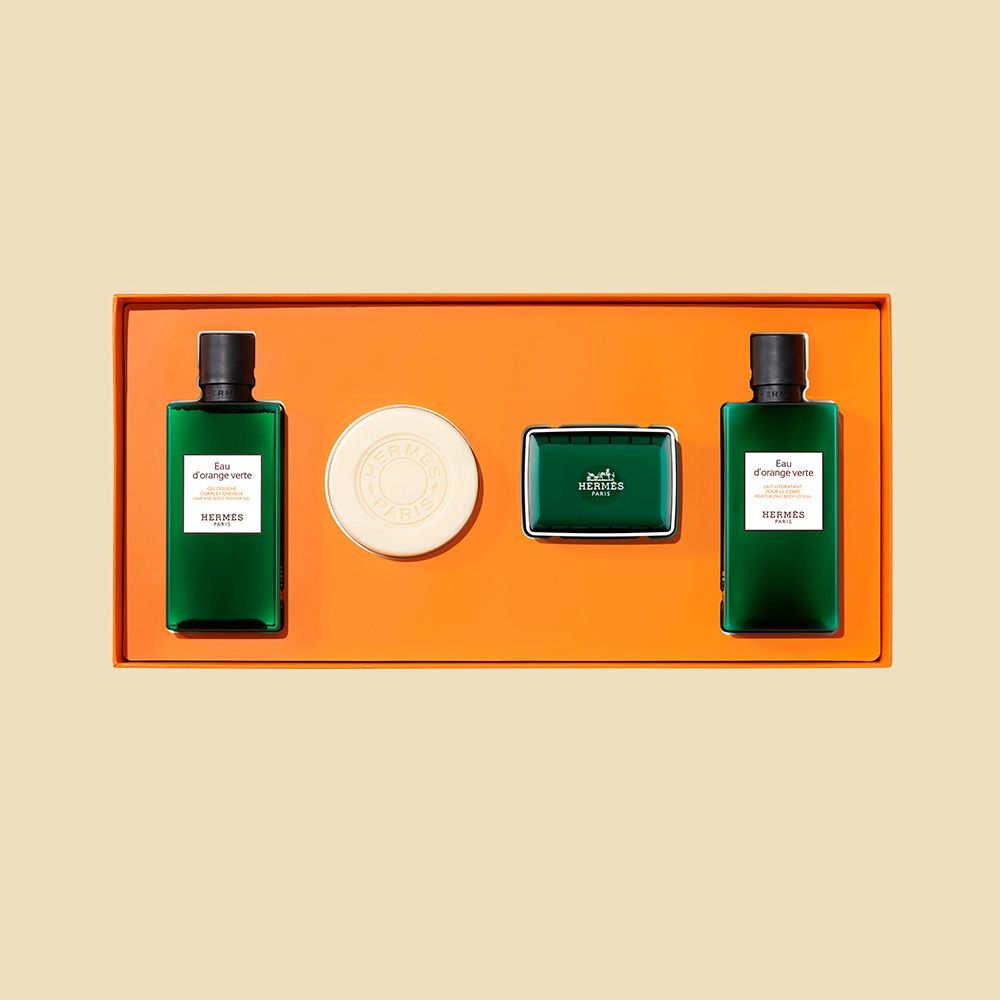 [Hermes] 에르메스 오도렌지 베르테 바디 스페셜 4종세트 + 쇼핑백포함
